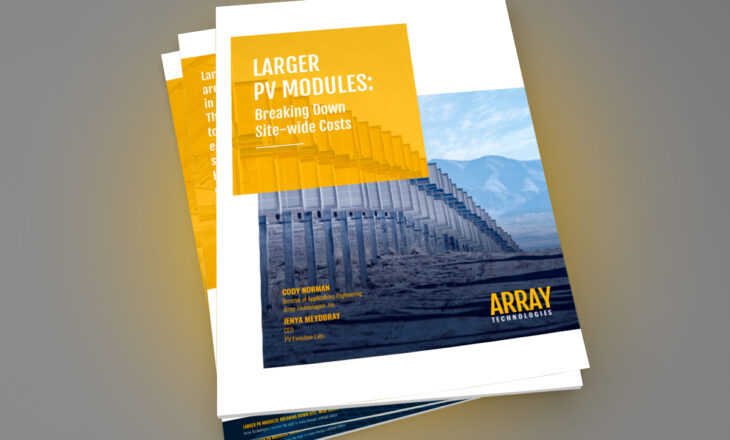 Modulos fotovoltaicos de mayor tamaño