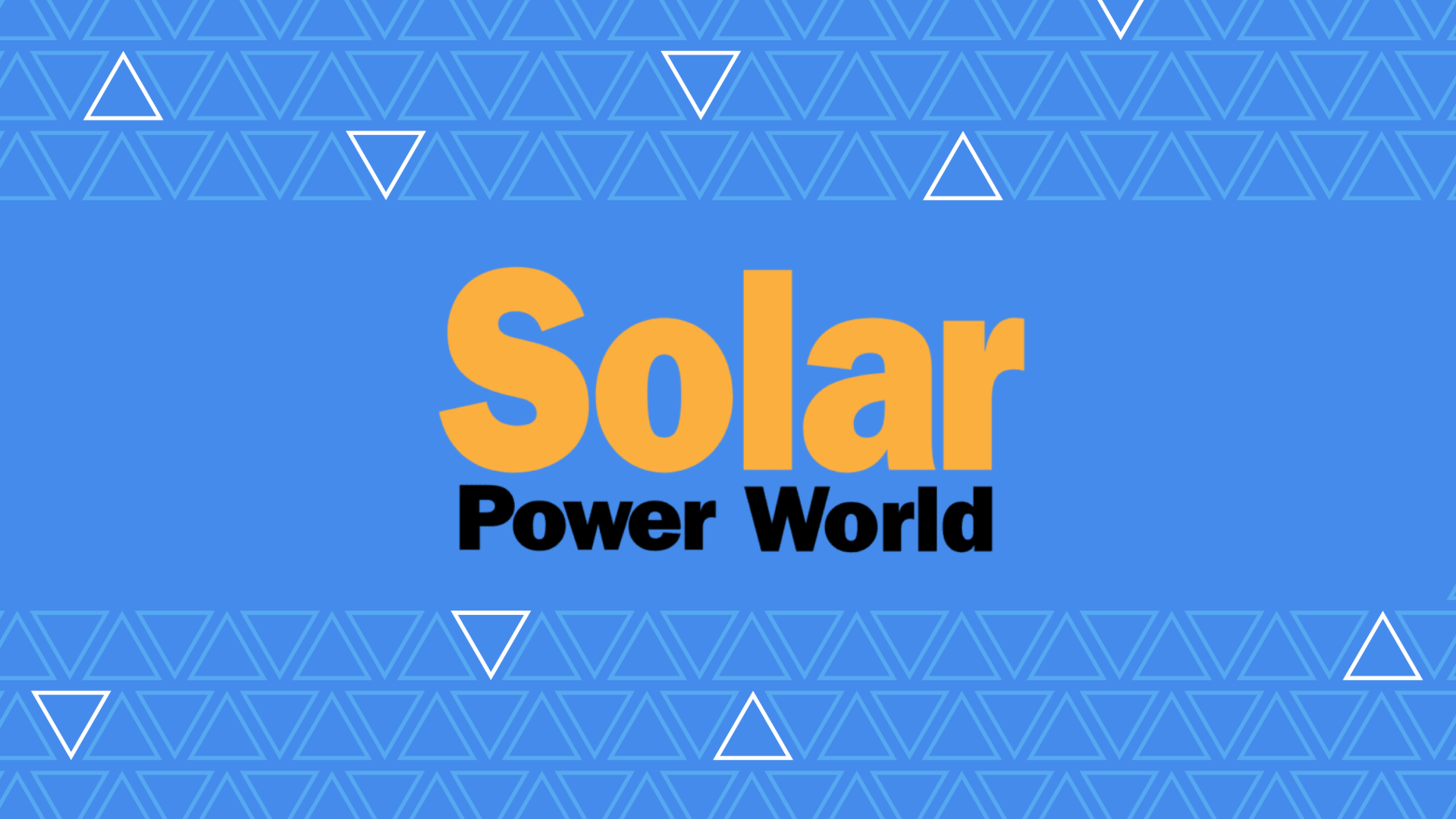 델타와 태양 광 발전 세계 로고가있는 바카라사이트 파란색 백 그론